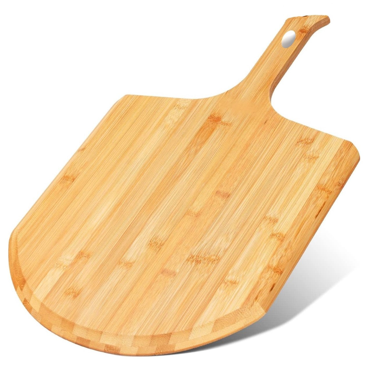 14" Bamboo Pizza Peel & Serving Board