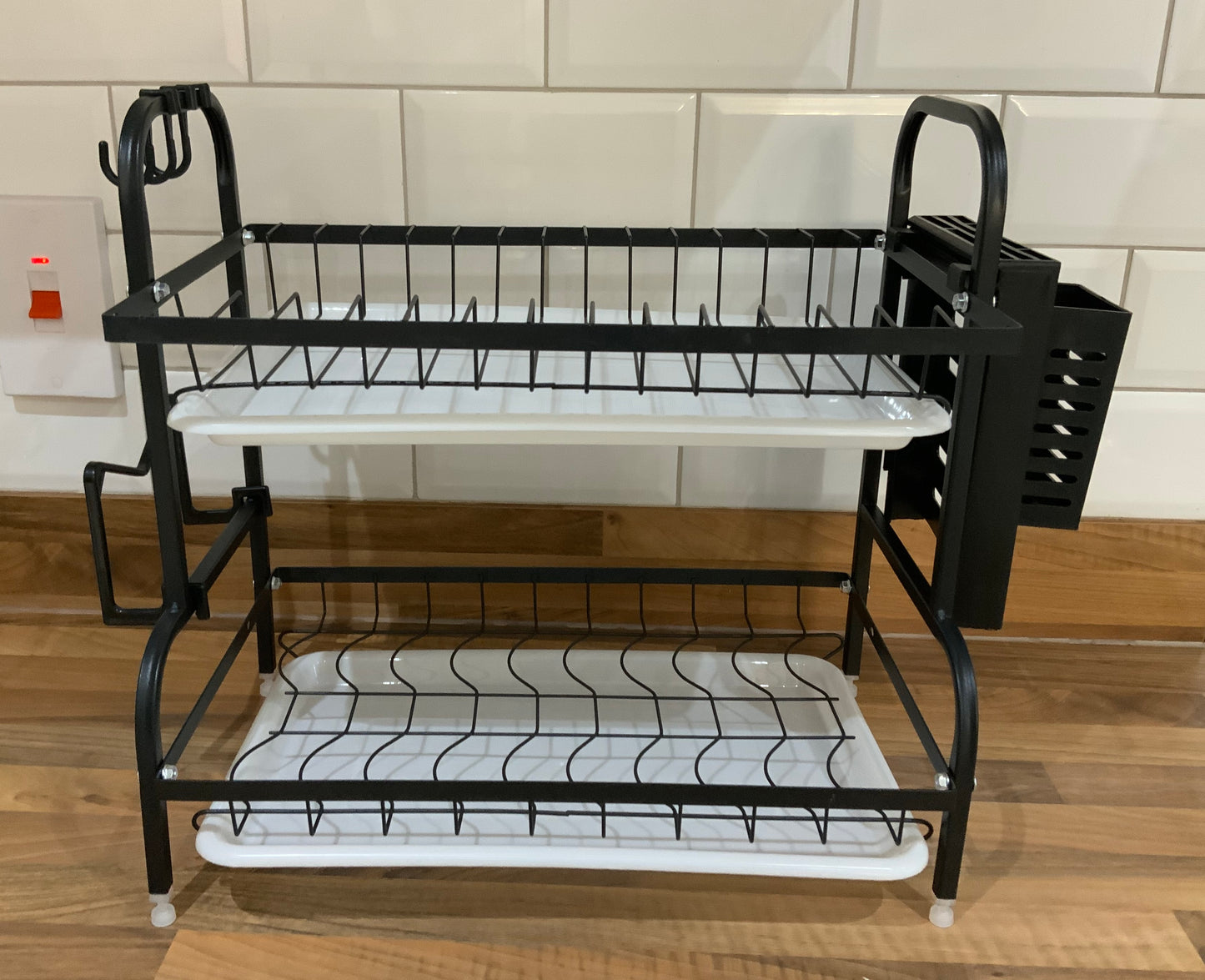 2-Tier Sink Dish Drainer Rack