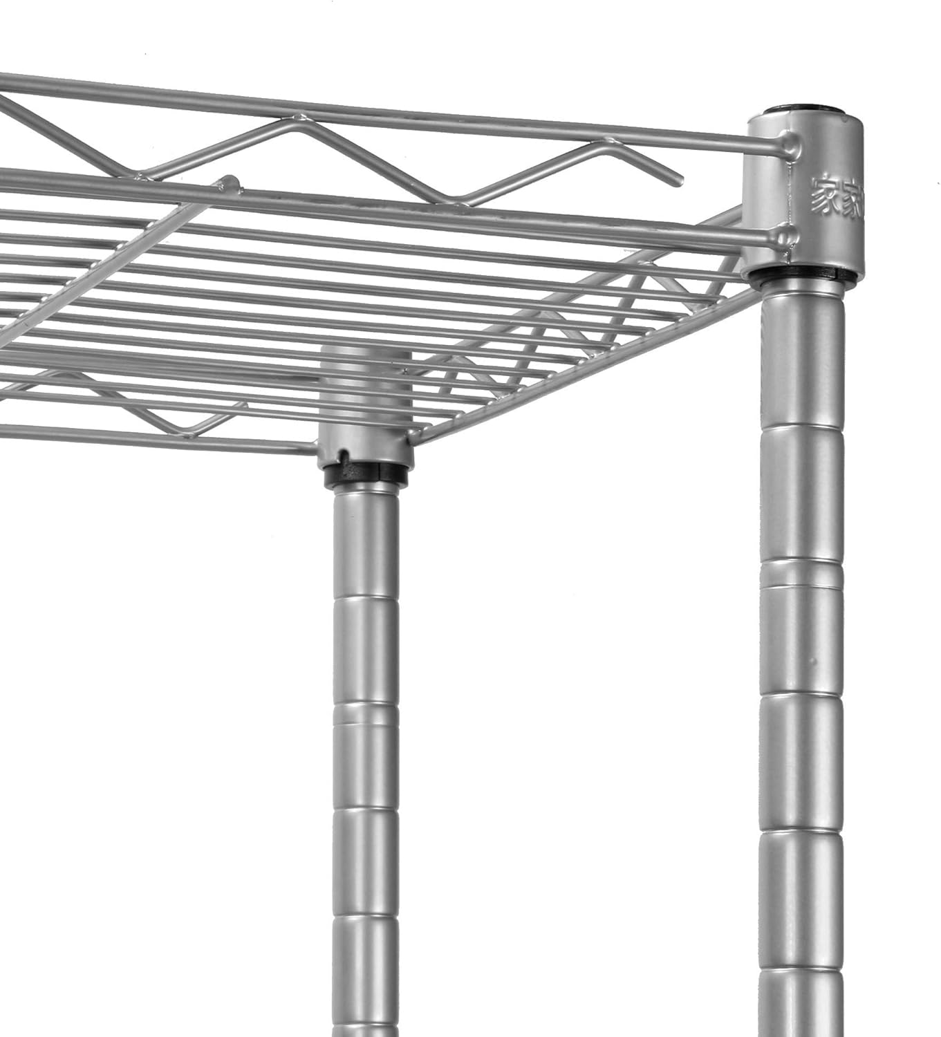 4 Tier Shelving Unit - Silver