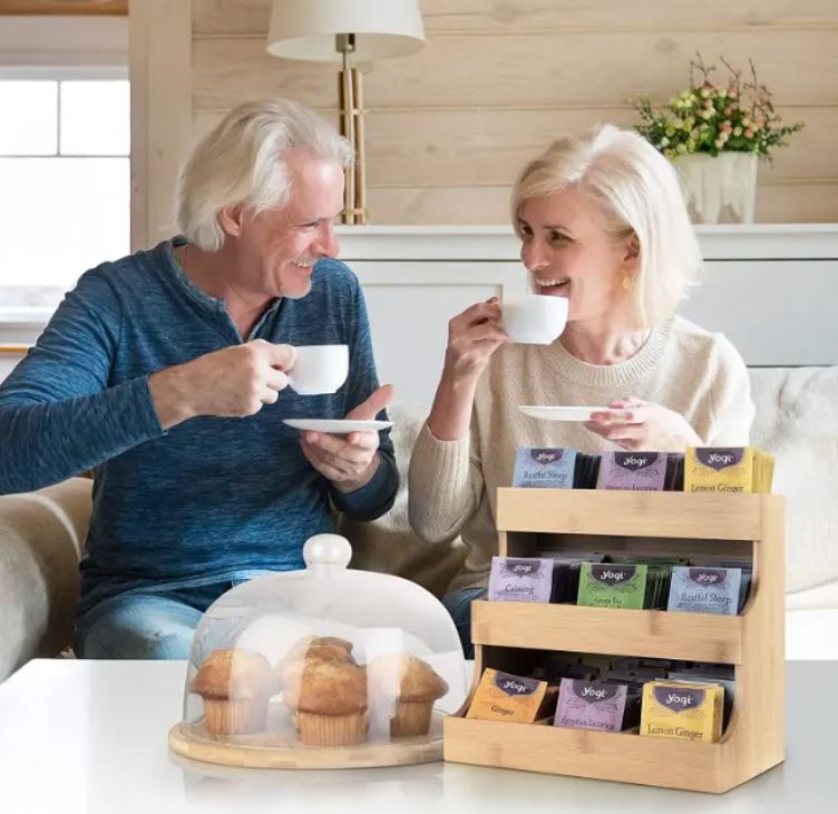 3-Tier Bamboo Tea Organiser