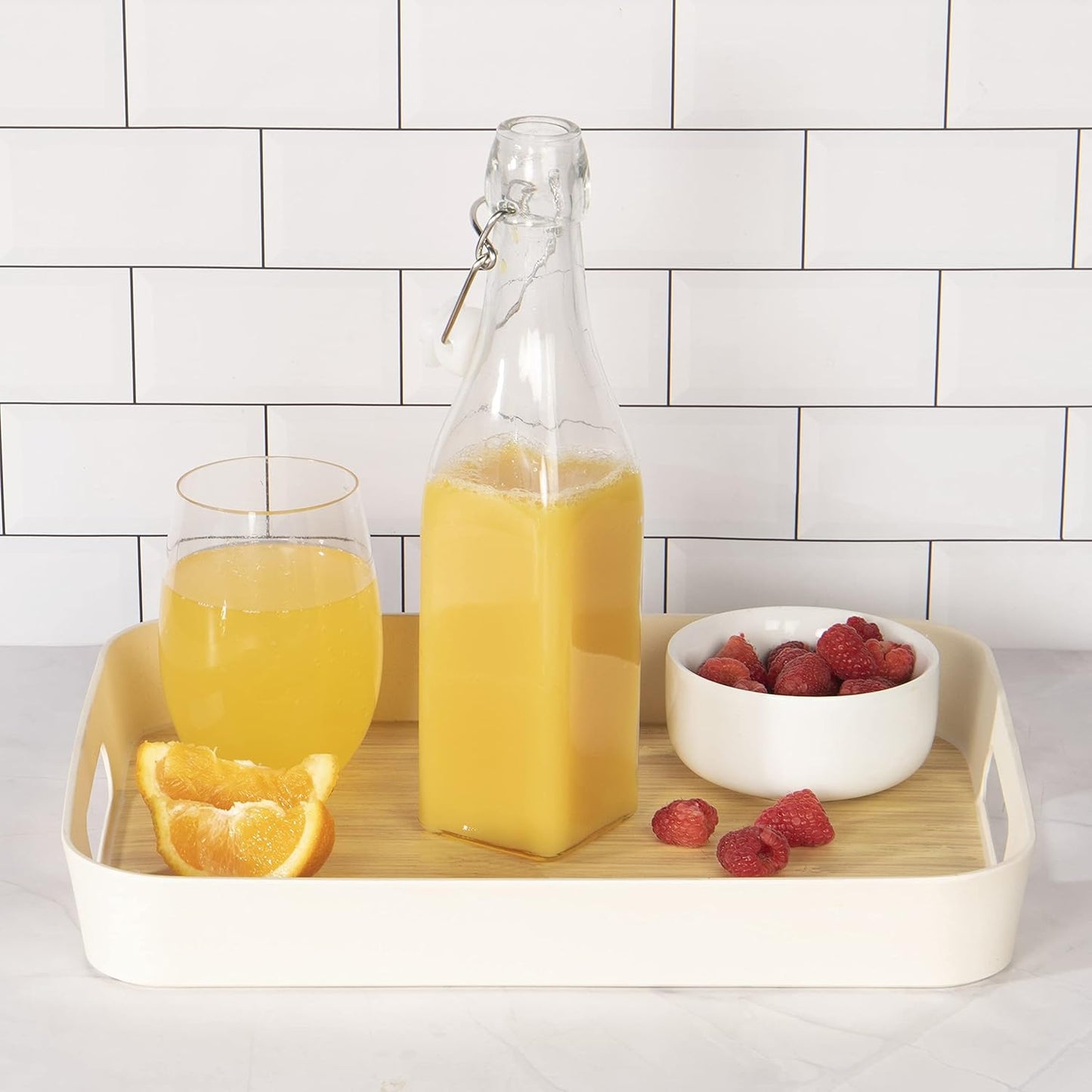 Clip Top Preserve Bottles 500ml - Set of 6