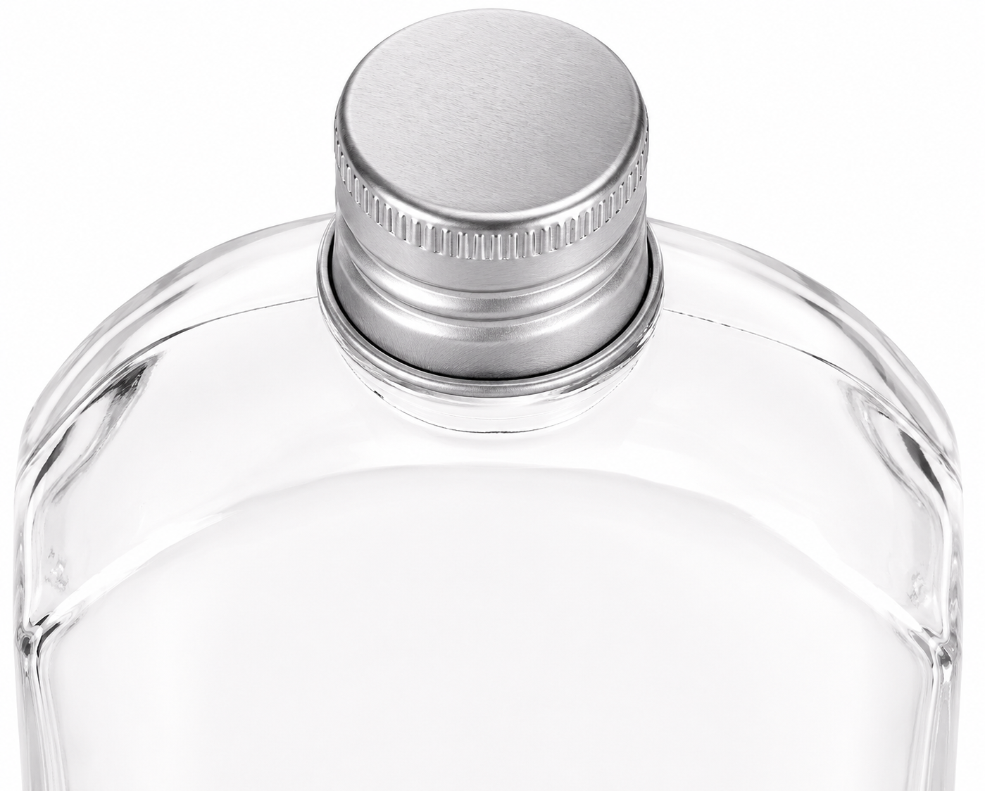 Glass Flask Bottles 200ml - Set of 10