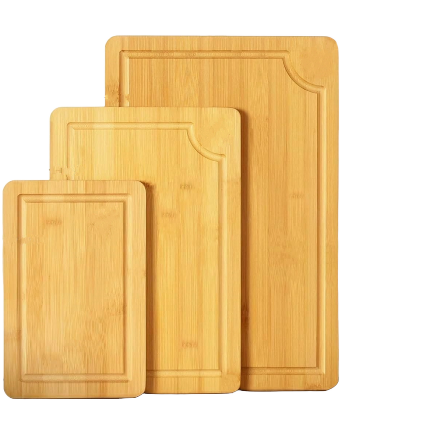 Bamboo Chopping Board Set of 3 Piece