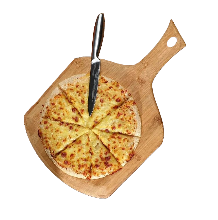 14" Bamboo Pizza Peel & Serving Board