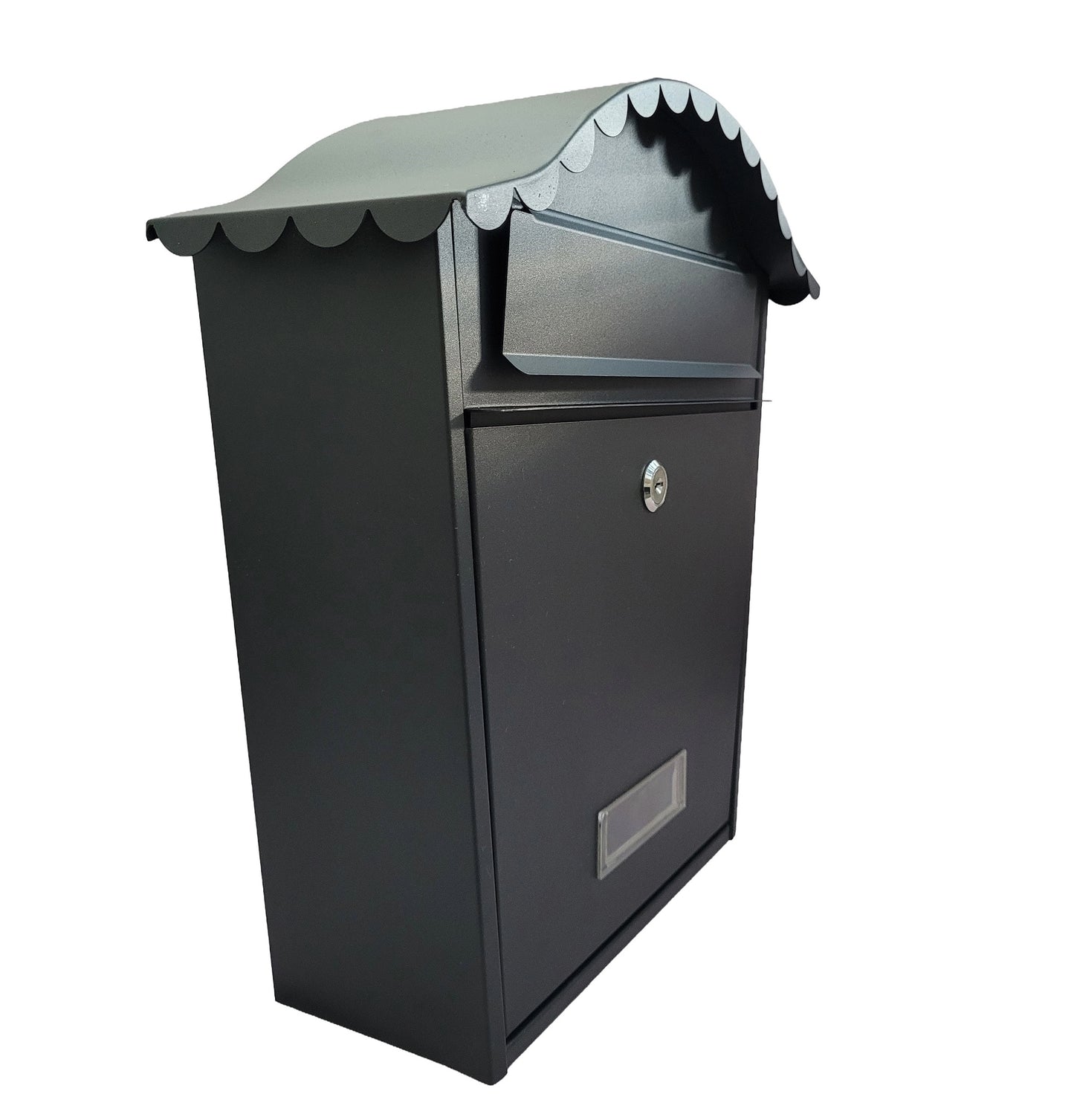 Outdoor Post Box - Matt Black