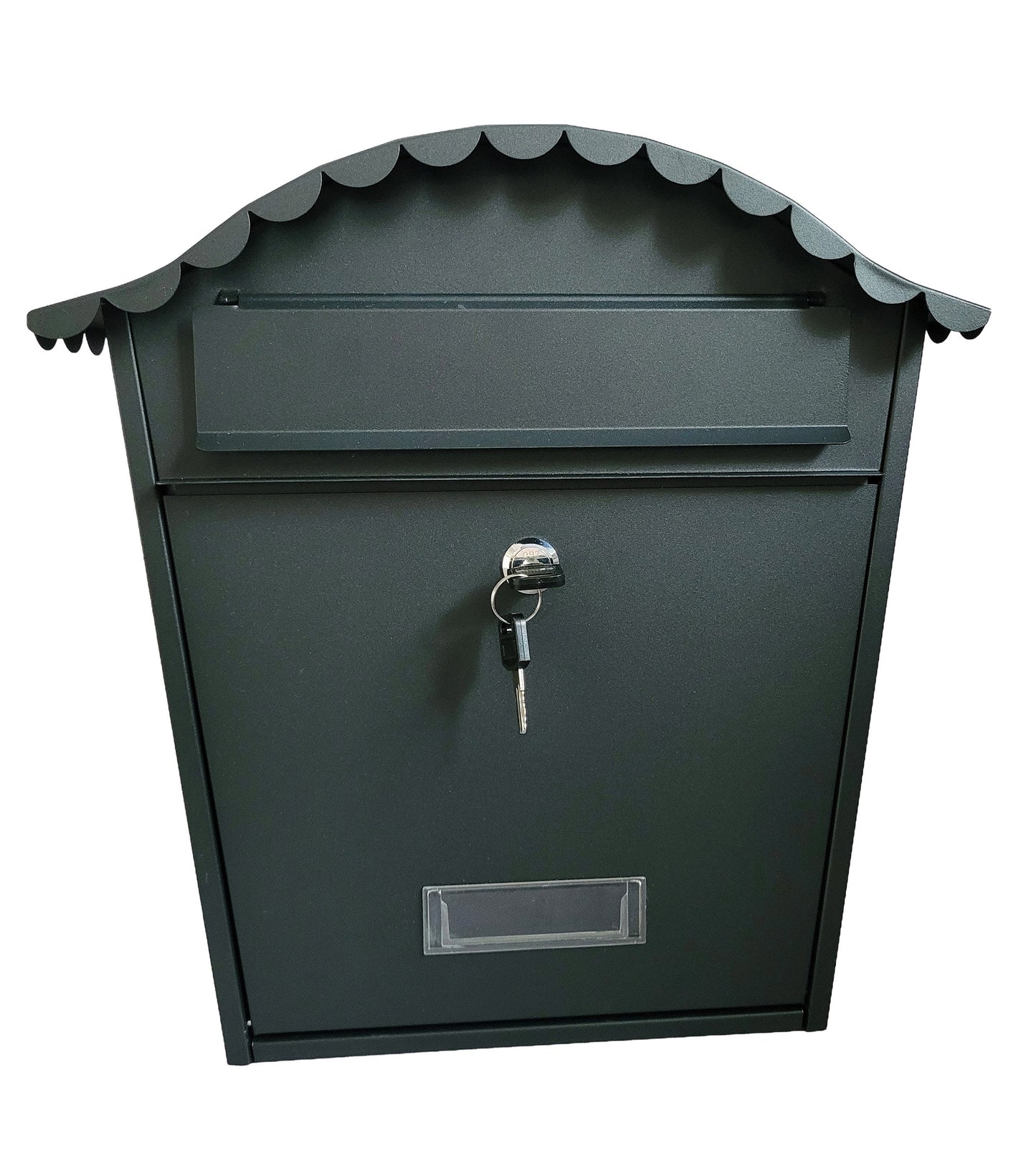 Outdoor Post Box - Matt Black