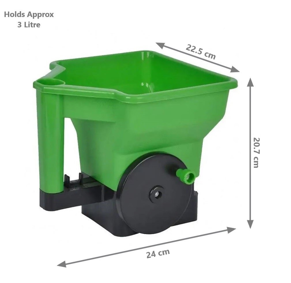 Handheld Rotary Lawn Seed Spreader