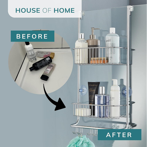 Over Door Shower Caddy In Nano Coating