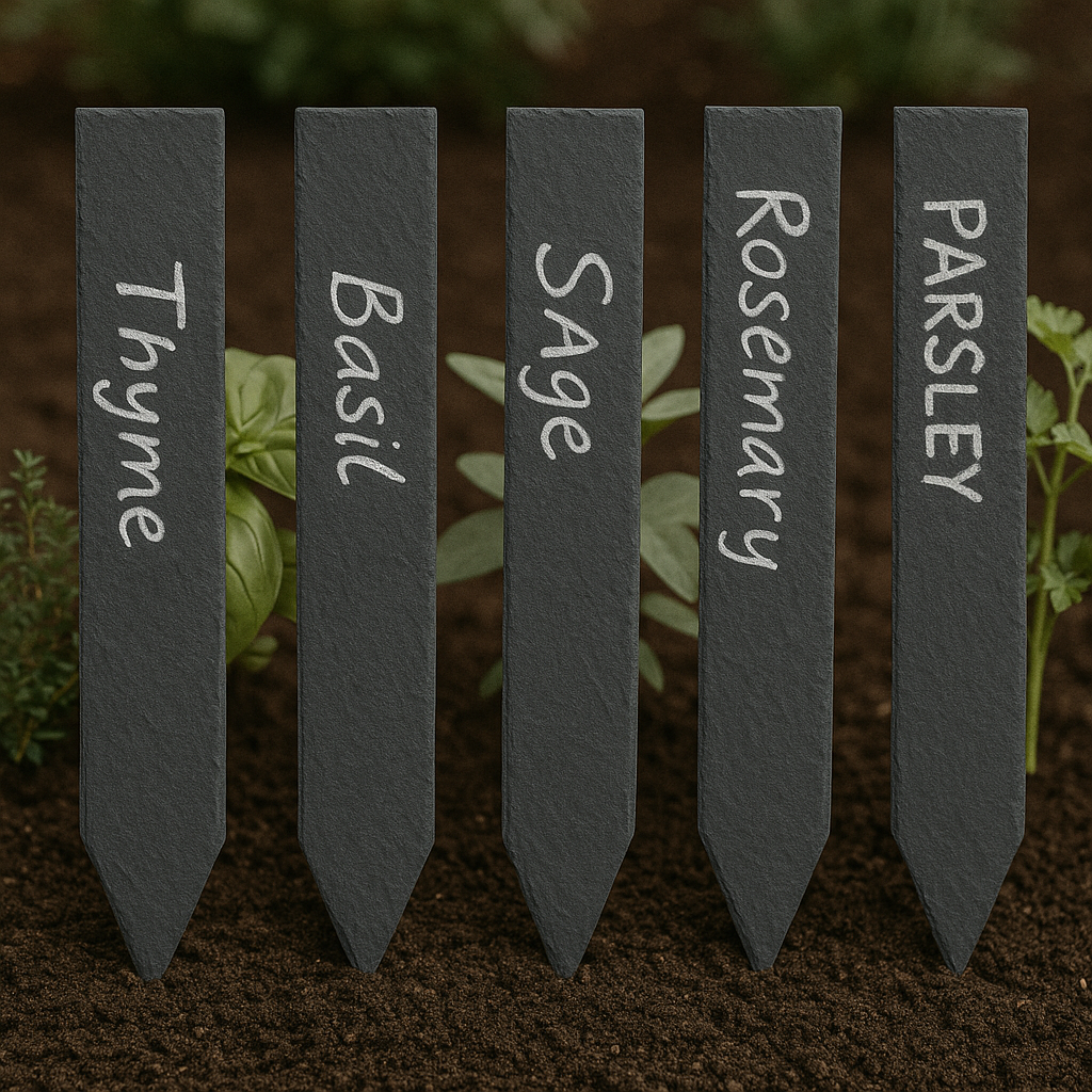 Slate Plant Markers - Set of 20