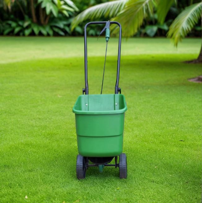 Trolley Lawn Seed Spreader