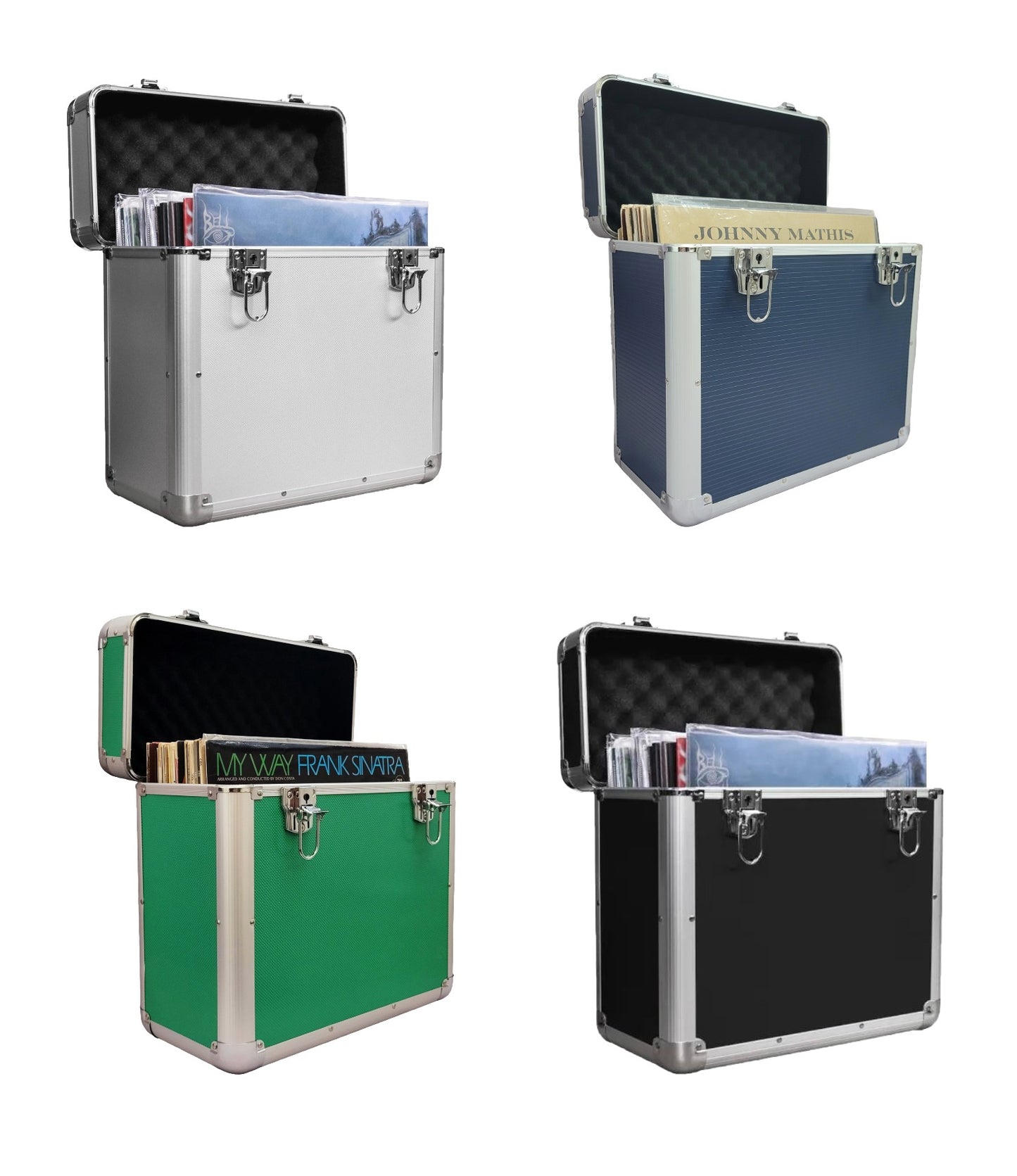 Vinyl LP 12" Heavy Duty Lockable Storage Box