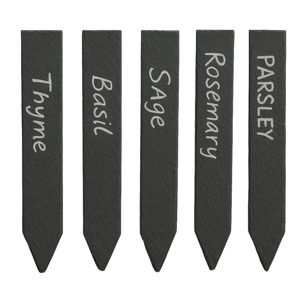 Slate Plant Markers - Set of 20