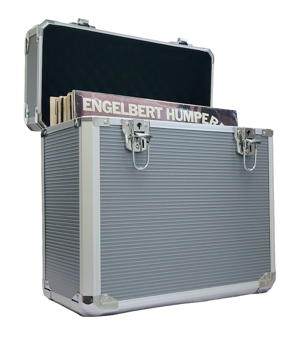 Vinyl LP 12" Heavy Duty Lockable Storage Box