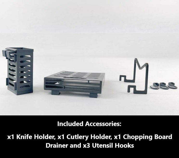 2-Tier Sink Dish Drainer Rack