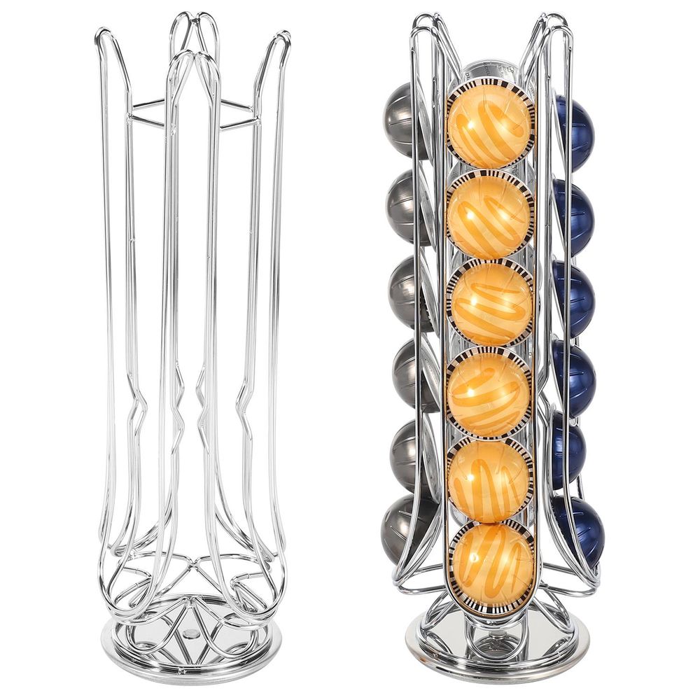 VINSANI CHROME 24 COFFEE POD STAND