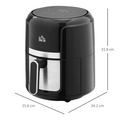 4L Air Fryer 1300W with Rapid Air Circulation Timer and Nonstick Basket