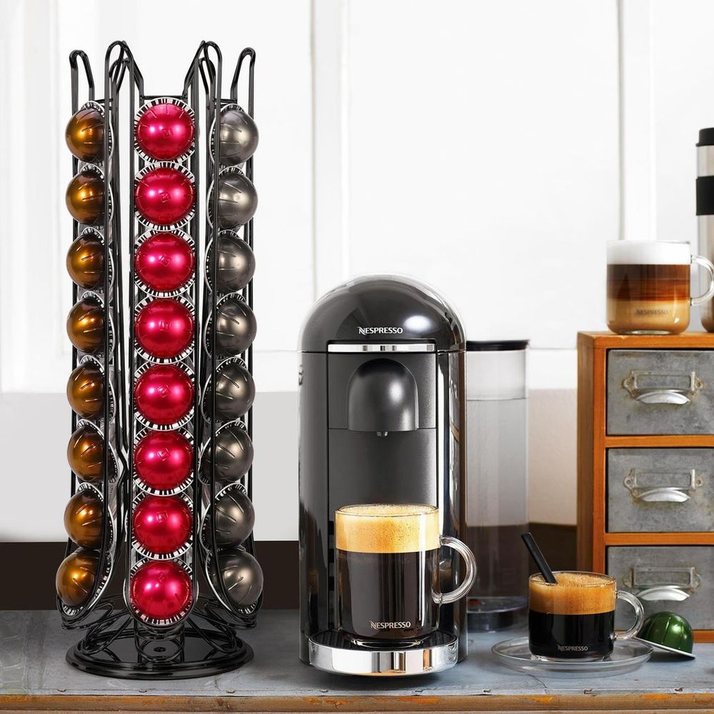 VINSANI 48 POD BLACK COFFEE POD STAND 1010348