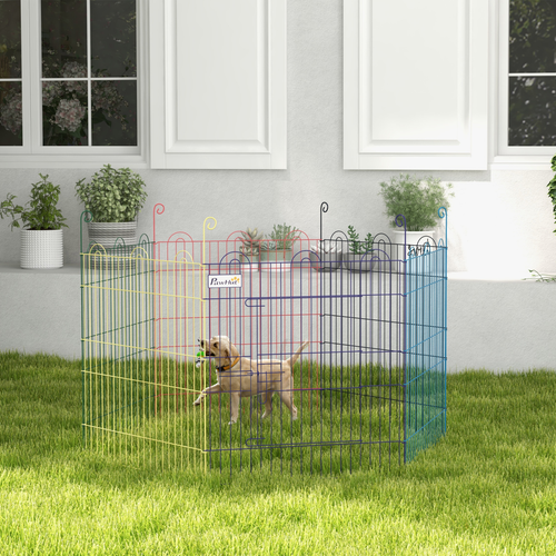 Pet Playpen Dog Puppy Crate Kennel with Door