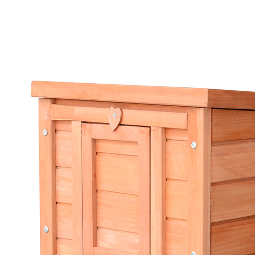 Wooden Rabbit Hutch Bunny Cage Guinea Pig House Pet Habitat Small Animals