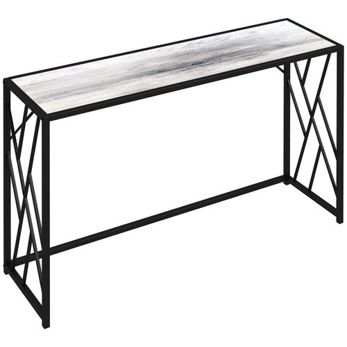 Vintage Sofa Table Metal Frame Console Table for Hallway Living Room