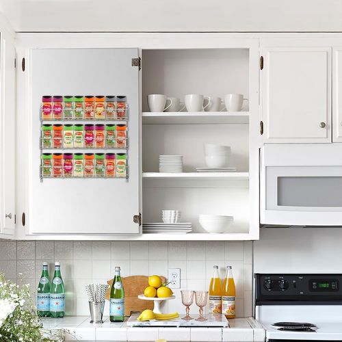 3-Tier Herb & Spice Rack in Silver