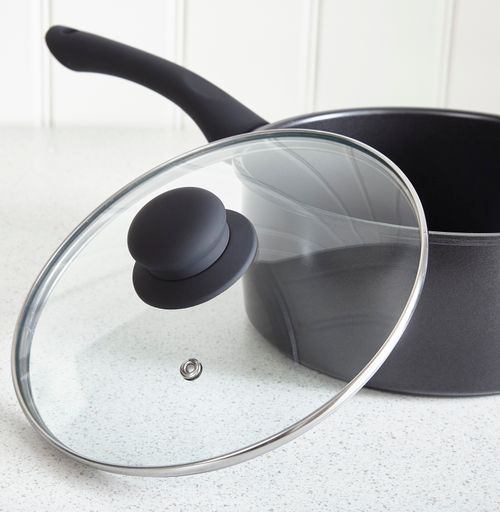 5 Piece Black Carbon Steel Cookware Set
