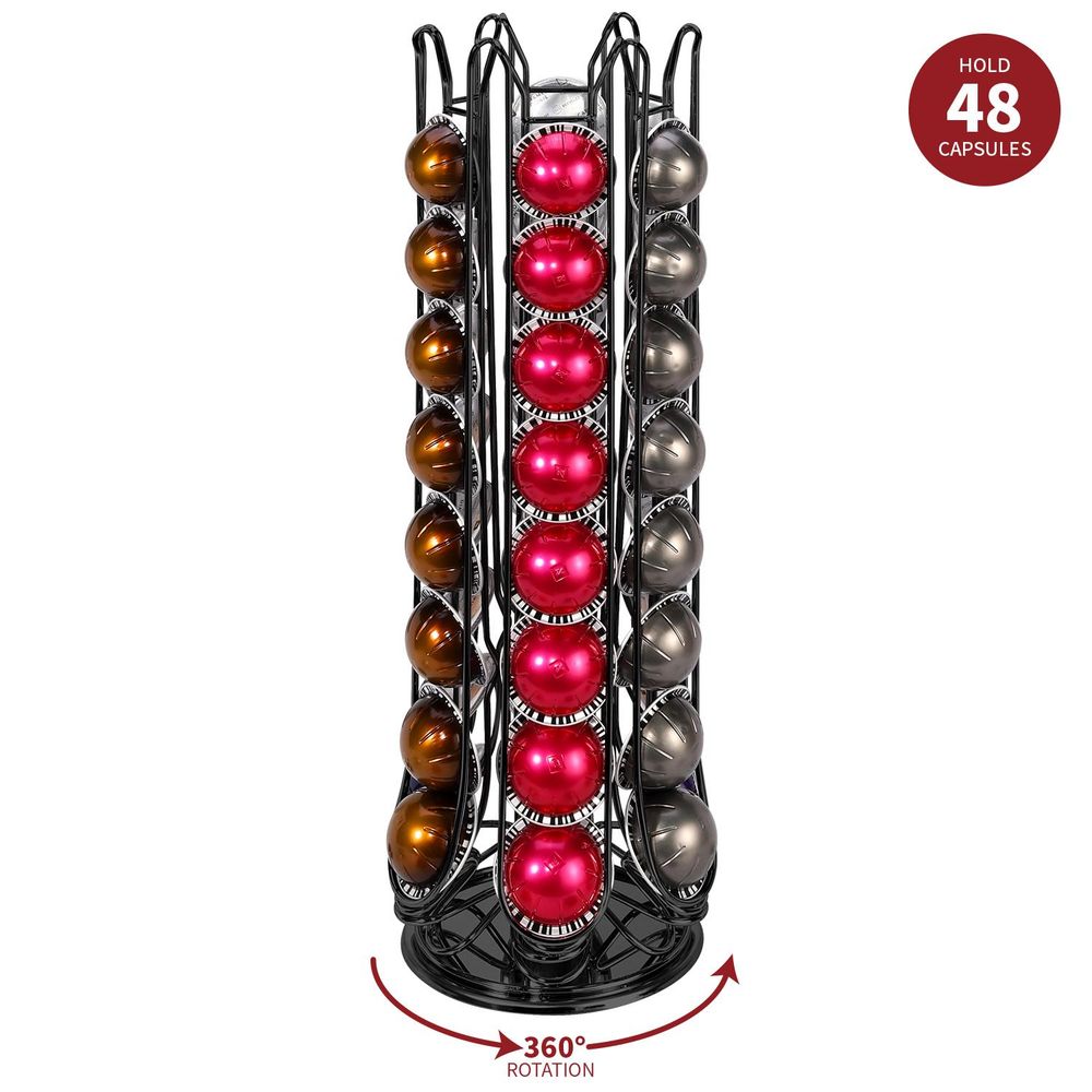 VINSANI 48 POD BLACK COFFEE POD STAND 1010348