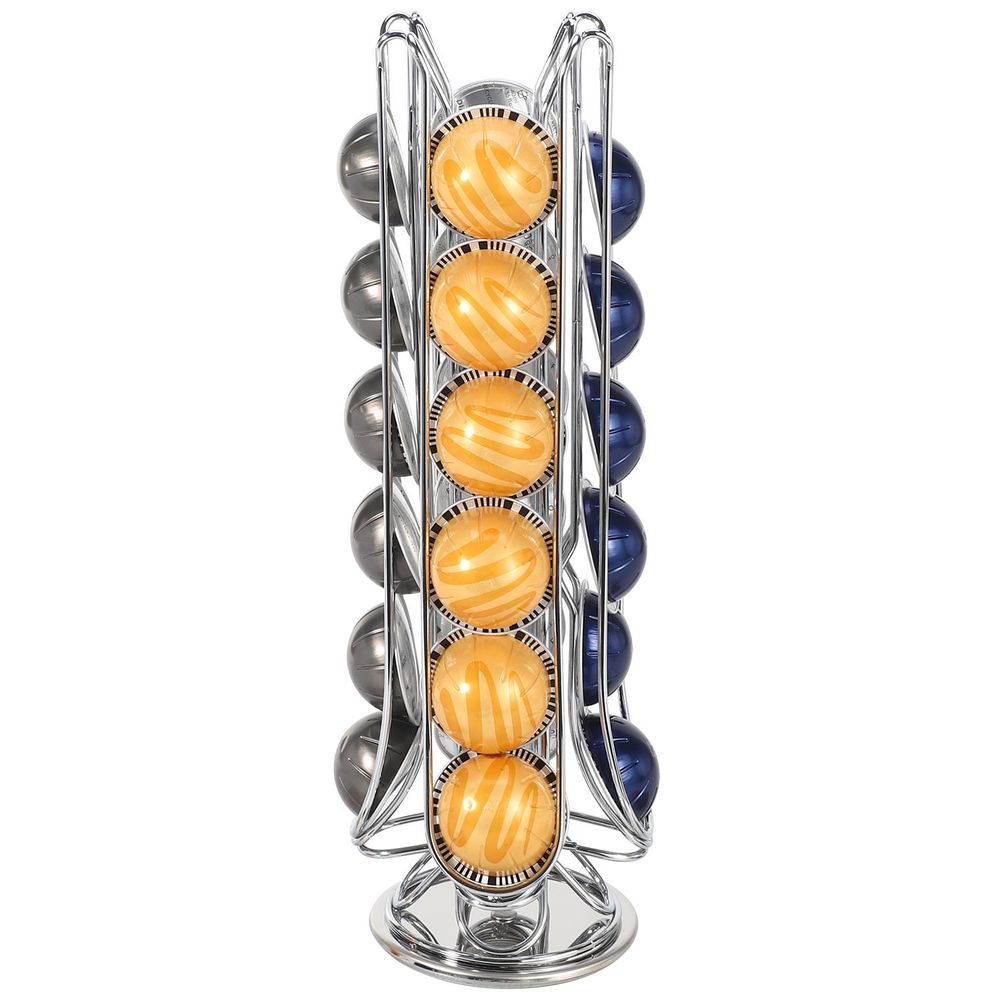 VINSANI CHROME 24 COFFEE POD STAND