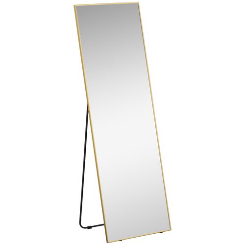 Full Length Mirror Dressing Mirror Wall-Mounted Entryway Gold Frame
