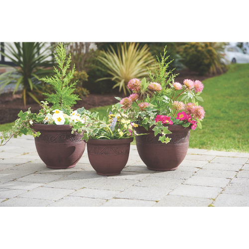 Brown Planters - 3 Pack