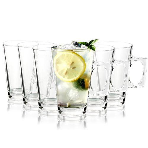 Latte Glasses 200ml - Set of 6