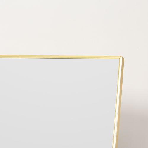 Full Length Mirror Dressing Mirror Wall-Mounted Entryway Gold Frame