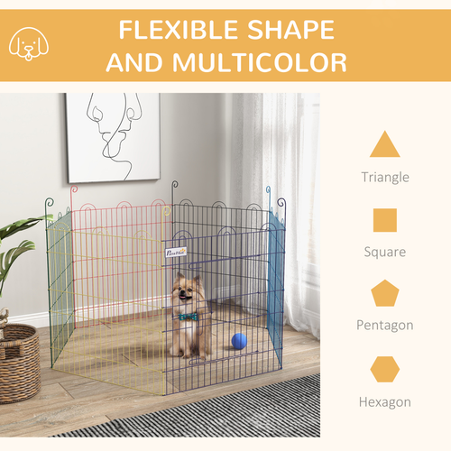 Pet Playpen Dog Puppy Crate Kennel with Door