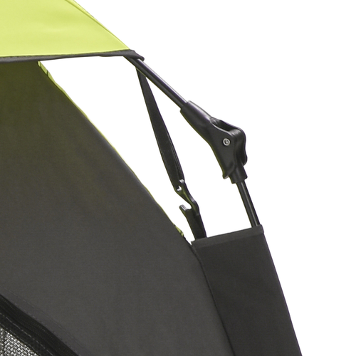 Foldable Dog Cat Tent with Waterproof Oxford Cloth & Carry Bag in Green