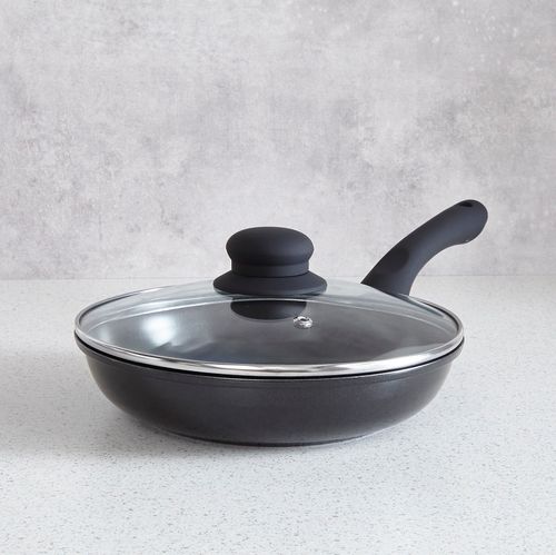 5 Piece Black Carbon Steel Cookware Set