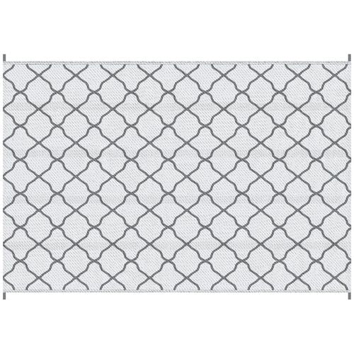 Reversible Outdoor Rug in Grey