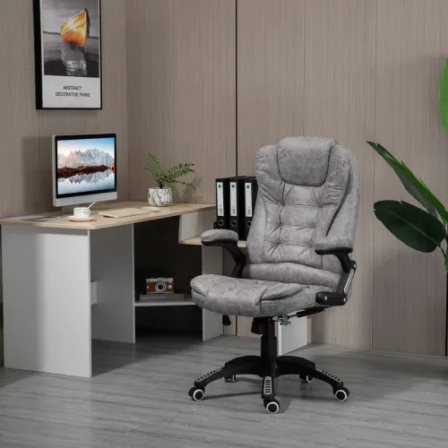High Back Home Office Chair in Grey