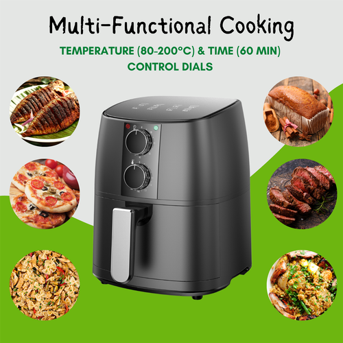4L Air Fryer With Free Recipe Book