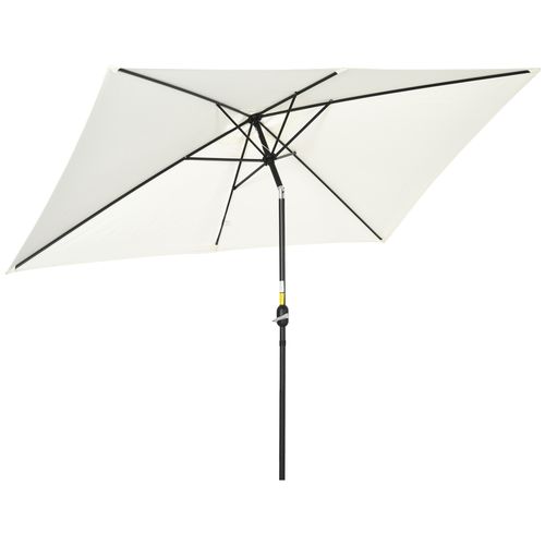 Patio Parasol Canopy 2.4m in White