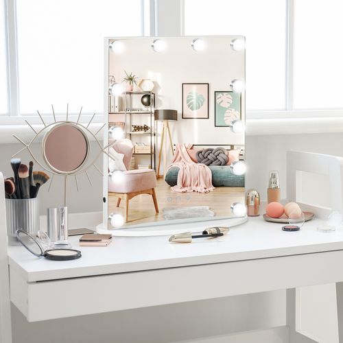 Hollywood Makeup Mirror with Led Light Dimmer