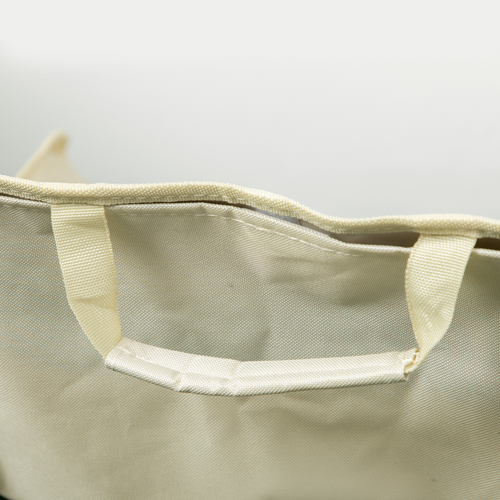 Folding Camping Chair with Carrying Bag and Storage Pocket in White