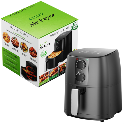 4L Air Fryer With Free Recipe Book