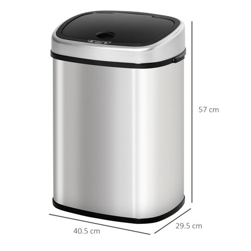 48L Sensor Dustbin Touchless Automatic Bin Mirror Stainless Steel