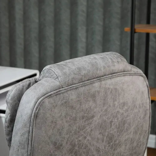 High Back Home Office Chair in Grey