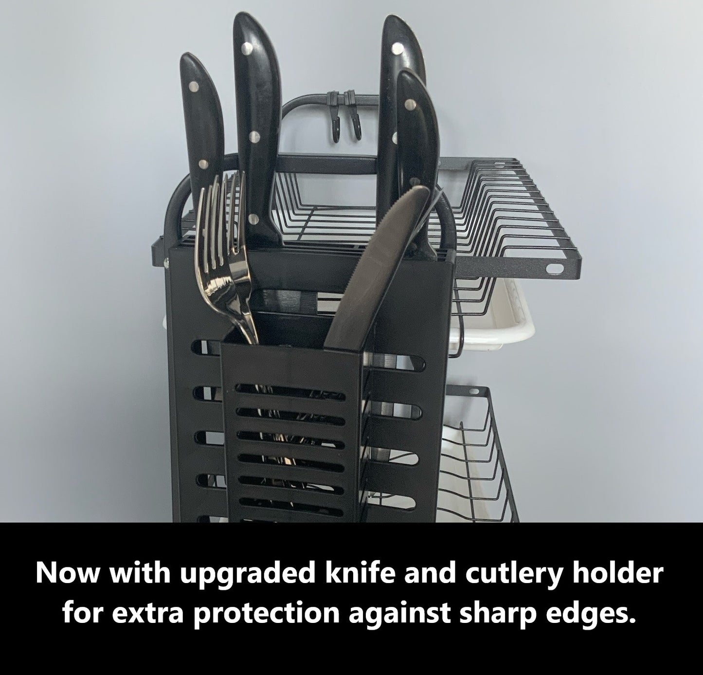 3-Tier Sink Dish Drainer Rack