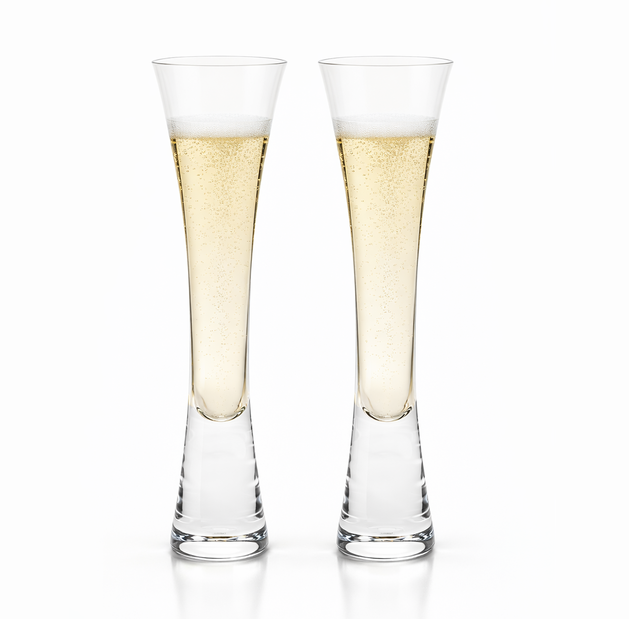 Stemless Champagne Flutes (140ml) - Set of 2