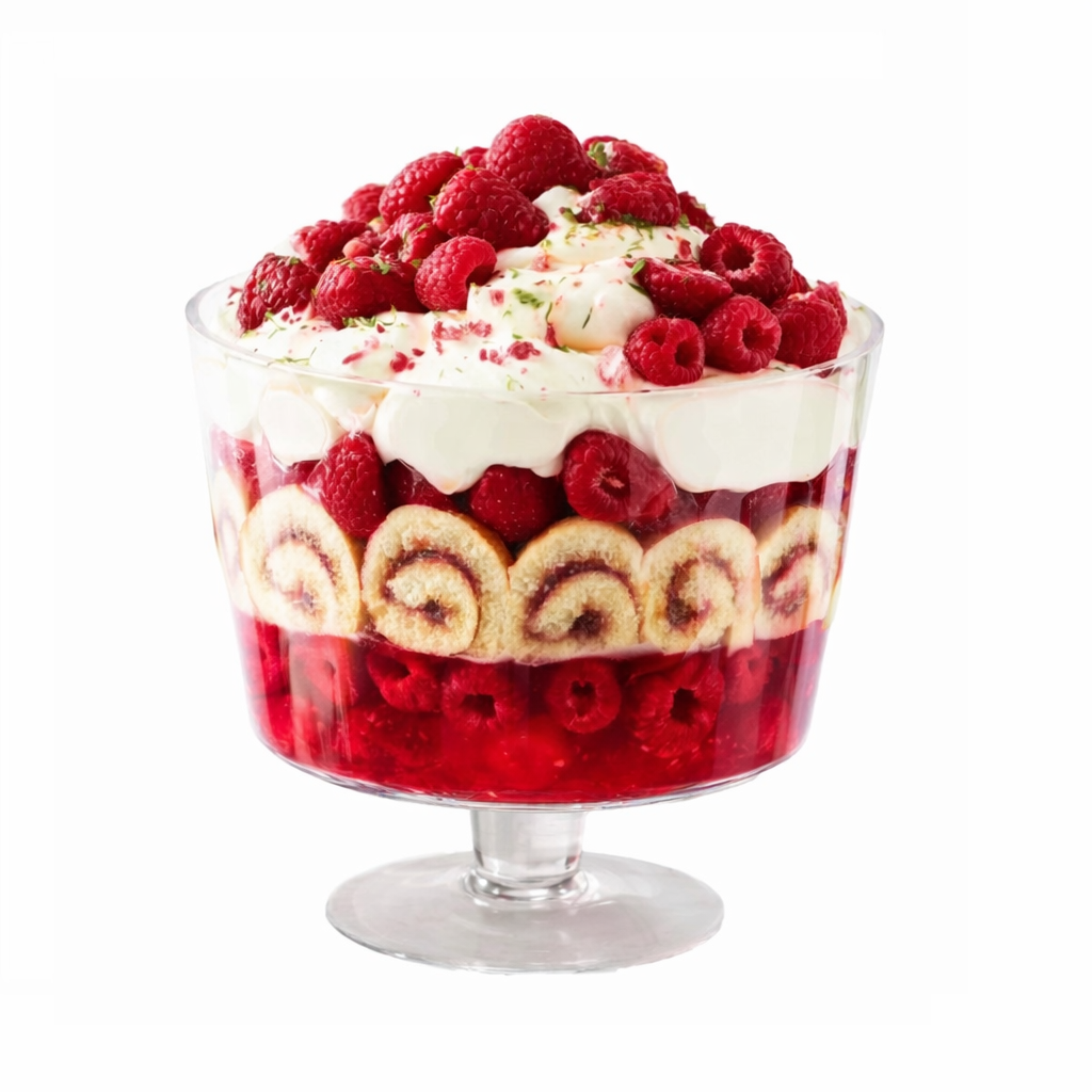 2L Glass Trifle Bowl