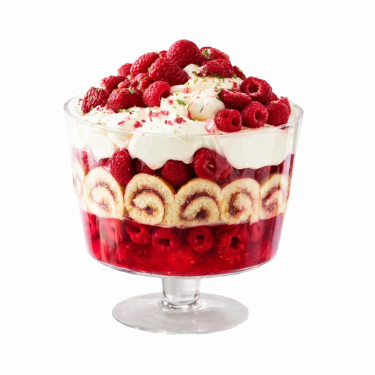 2L Glass Trifle Bowl