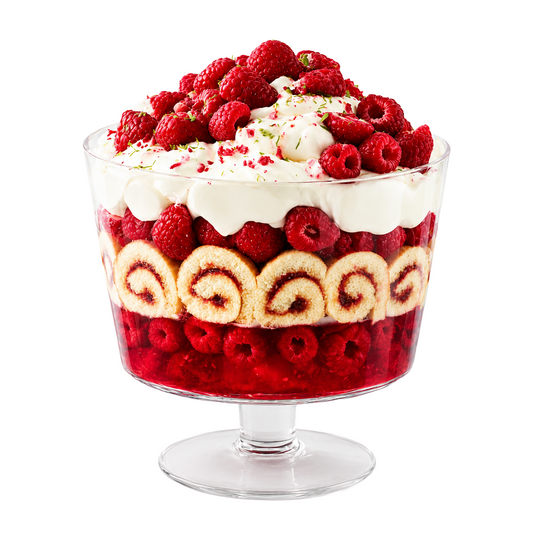 2L Glass Trifle Bowl
