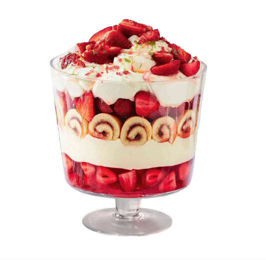 3L Glass Trifle Bowl